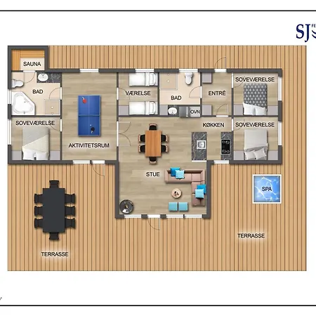 Energy Saving Luxury W Near Sea Sj444 度假居